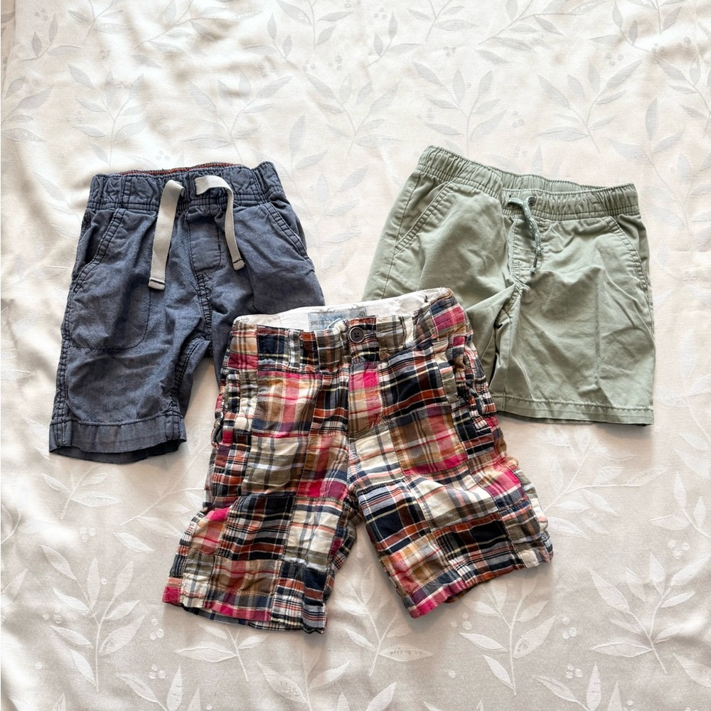 Duck Head/Carter’s/Cat & Jack Toddler Boy’s Shorts (Bundle of 3)